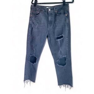 Top shop relaxed fit wide leg jeans